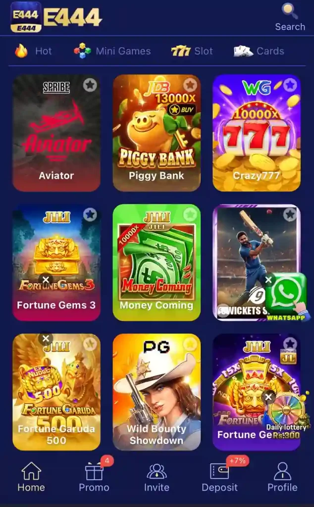 E444 Game