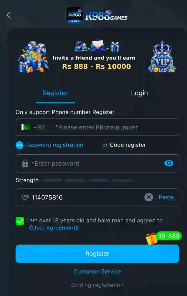 R988 Game